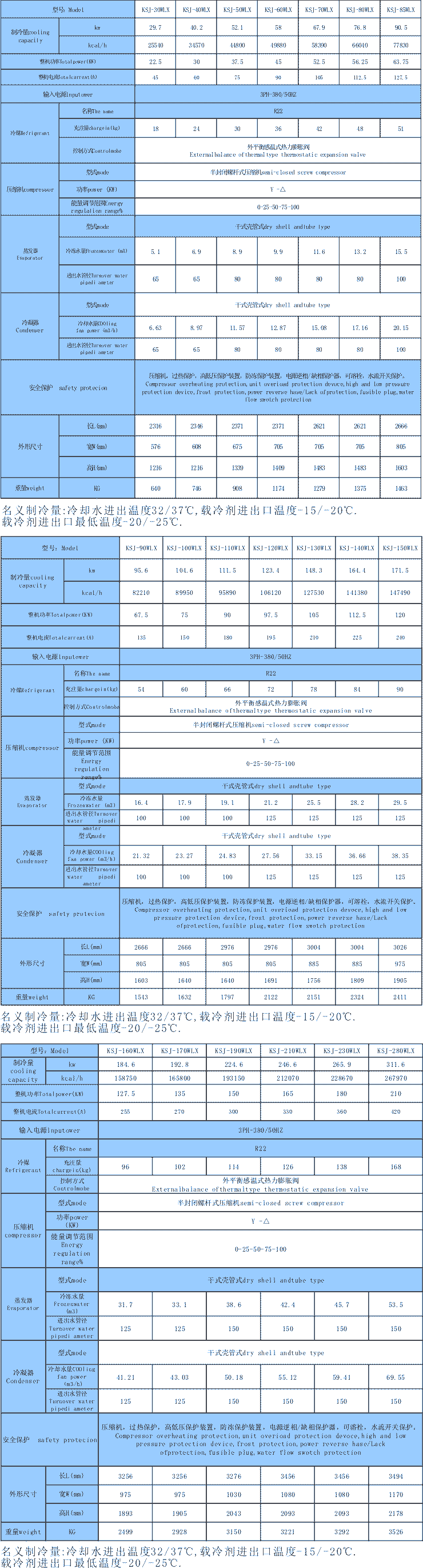 水冷低溫螺桿冷水機(jī)組